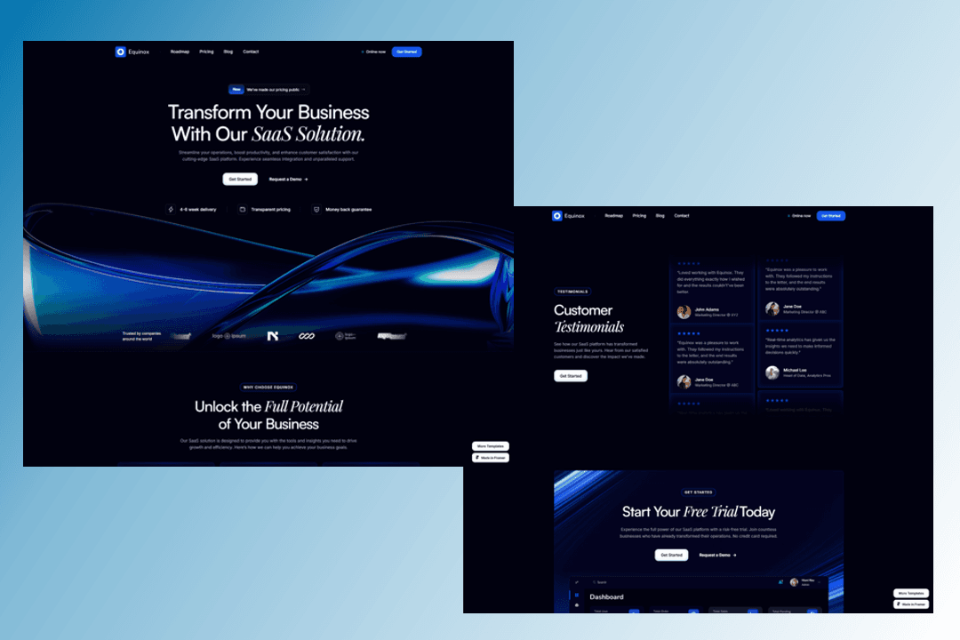 Advanced Website Example