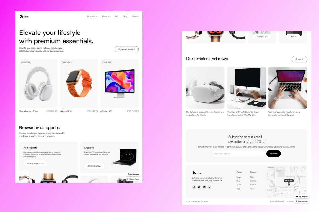 E-commerce Solution Example